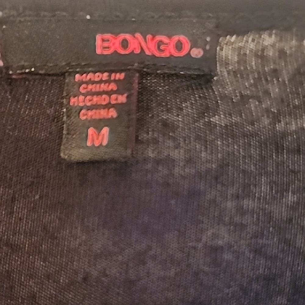 BONGO Classic Black Open Front Cardigan - Picture 2 of 4